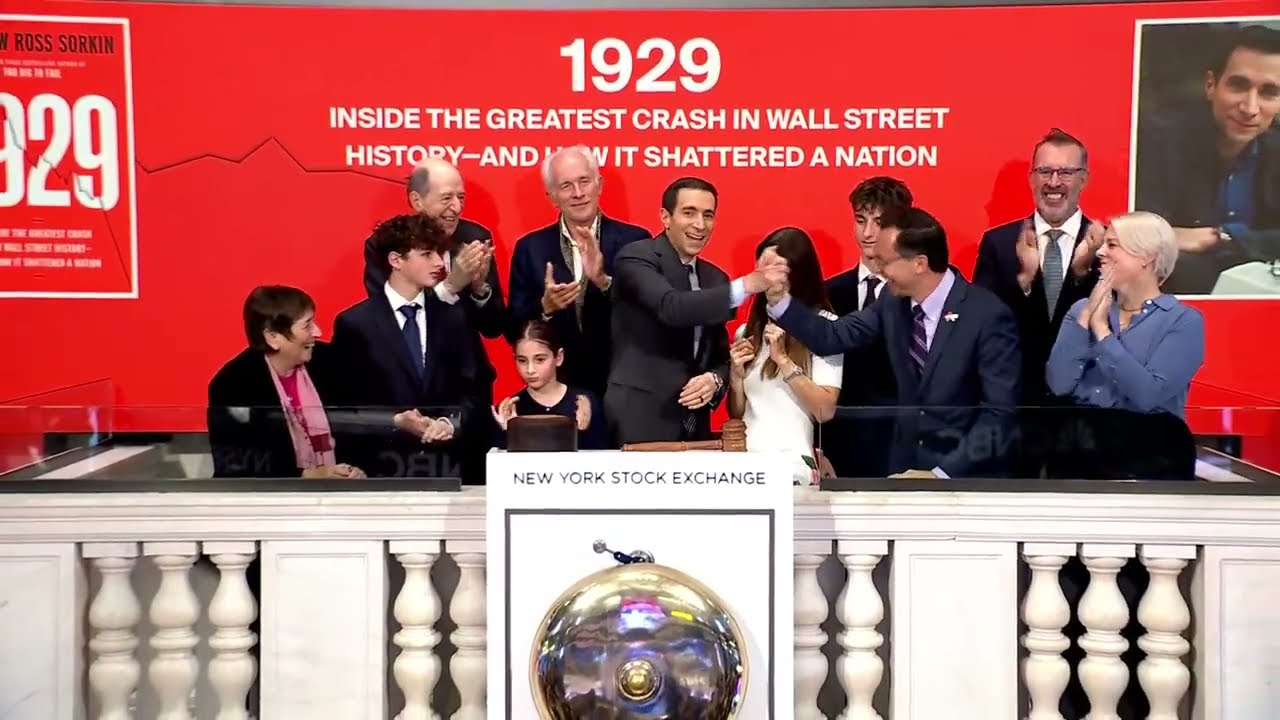 Andrew Ross Sorkin Rings The Opening Bell&reg;