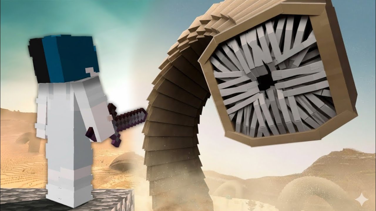 Minecraft’ta DEV SOLUCANA Karşı Hayatta Kalmak