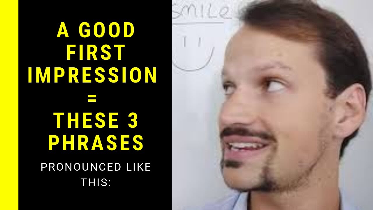 How To Introduce Yourself In English with CORRECT Pronunciation