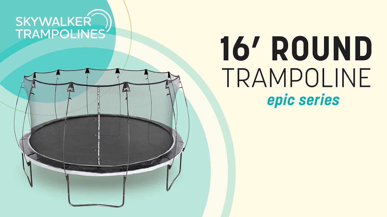 16' Round Epic Series | Skywalker Trampolines