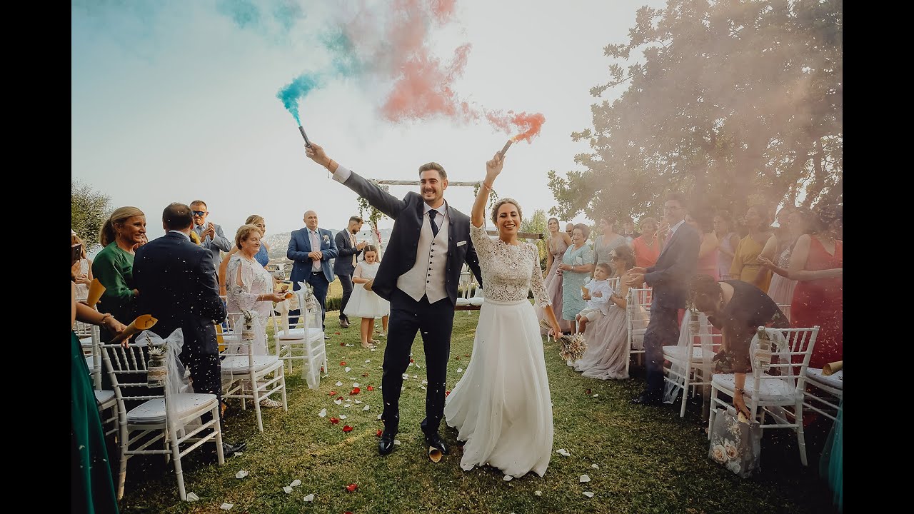 Boda de Septiembre en Finca Bella Vista en Mijas (Málaga), la preciosa boda de Cristina y José