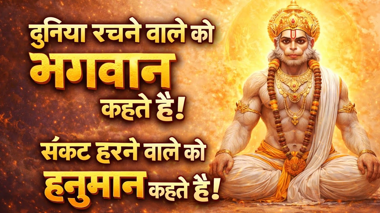 Sankat Harne Wale Ko Hanuman Kahte Hai | Powerful Hanuman Bhakti Song 2026 | Bajrangbali Song