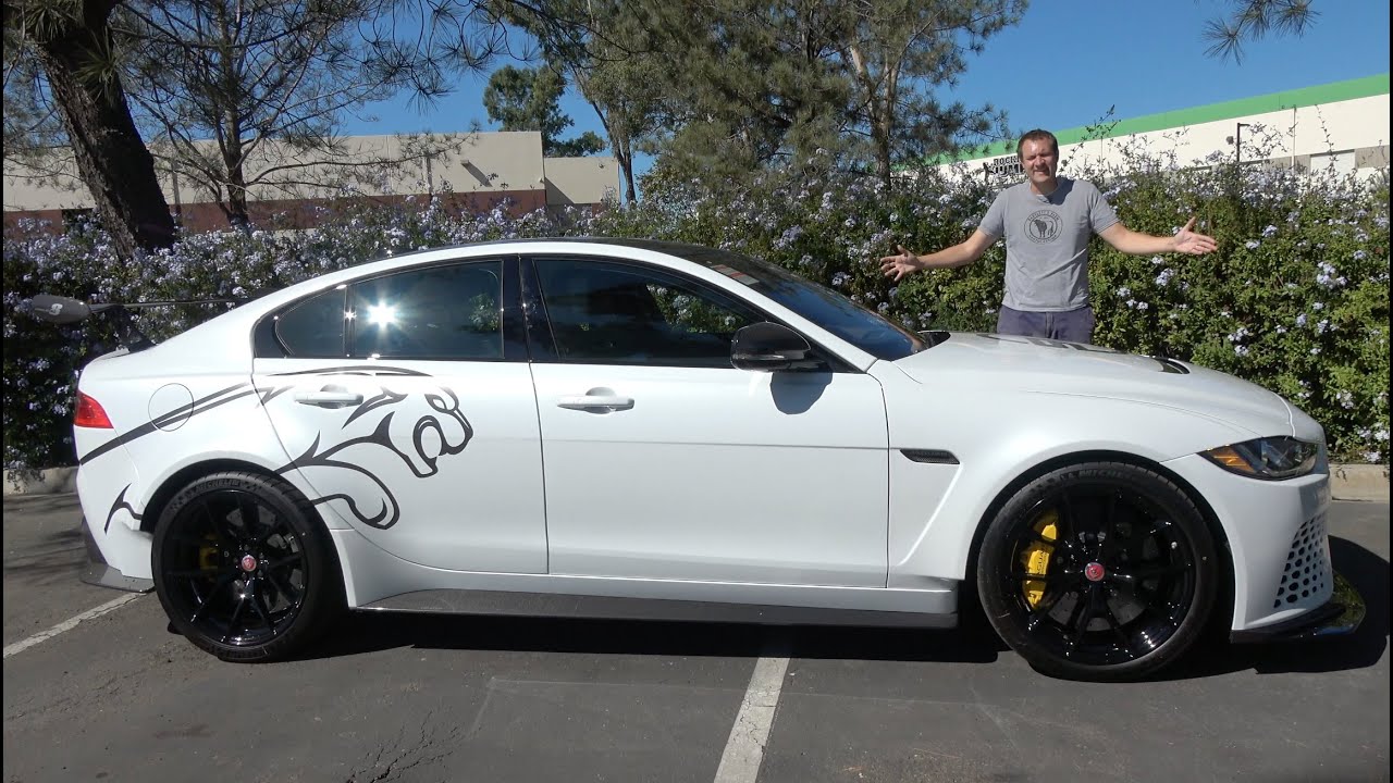 The Jaguar XE SV Project 8 Is a $200,000 Super Sedan