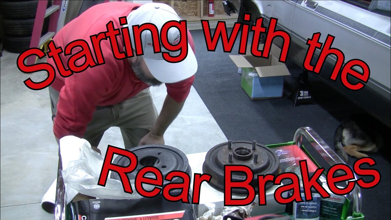 1984 Dodge Rampage - Part 1 - Starting on the Rear Brakes