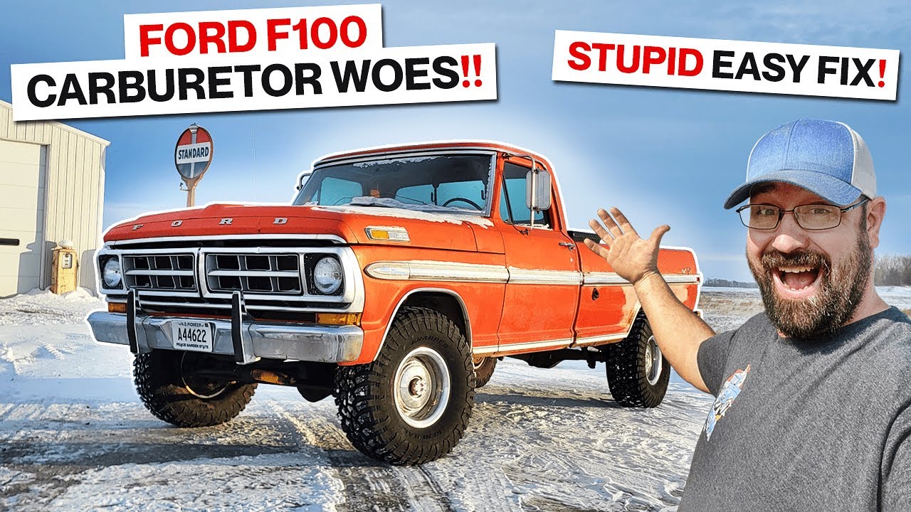 1971 Ford 4X4! Carburetor Issues! Resolved? Probably not!