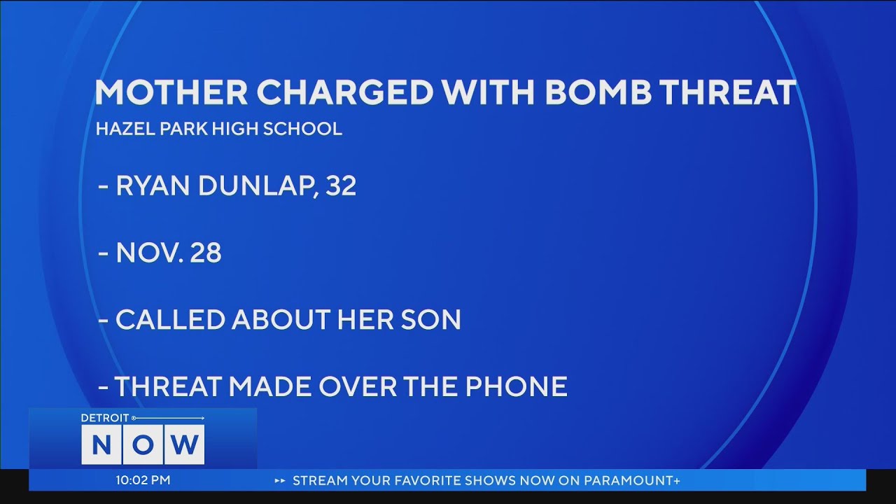 Hazel Park mother threatened to blow up high school, police say