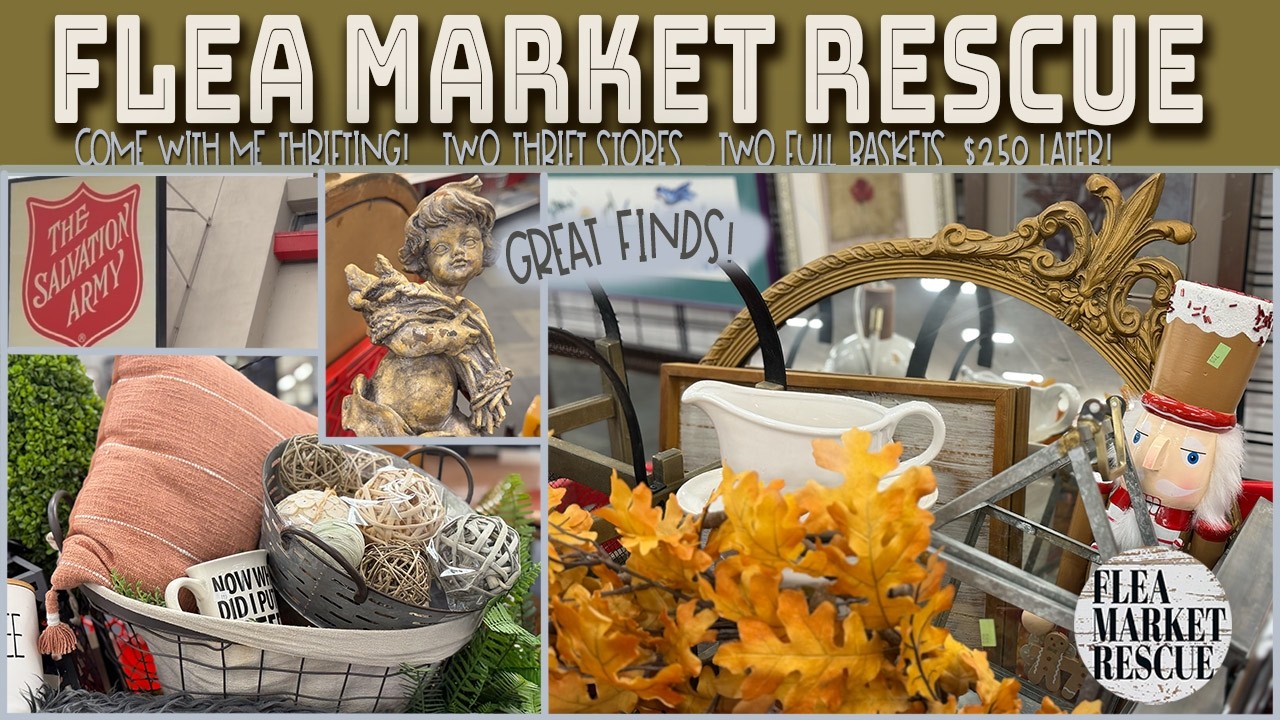 COME SHOP TWO THRIFT STORES WITH ME FOR THRIFTED HOME DECOR WE CAN RESELL 2026