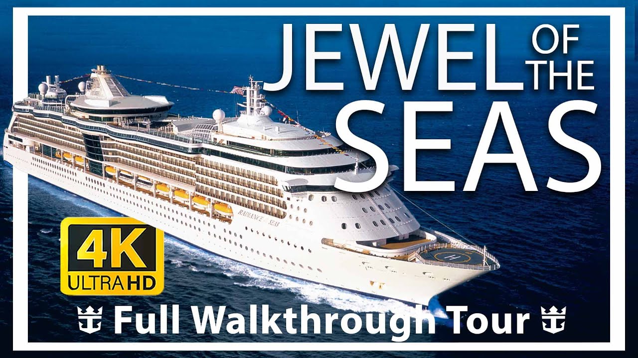 Jewel of the Seas | Полная экскурсия и обзор | Ультра HD Super View | Royal Caribbean Cruises
