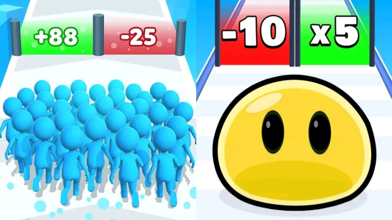 Count Master VS Slimes Run Race Max All Levels Gameplay Android,iOS NEW UPDATE