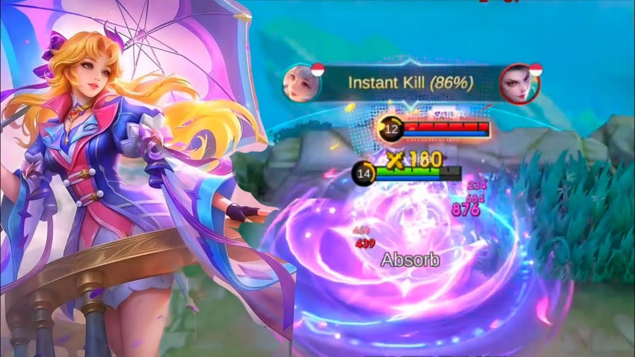 Kagura new special skin  | mlbb kagura gameplay 