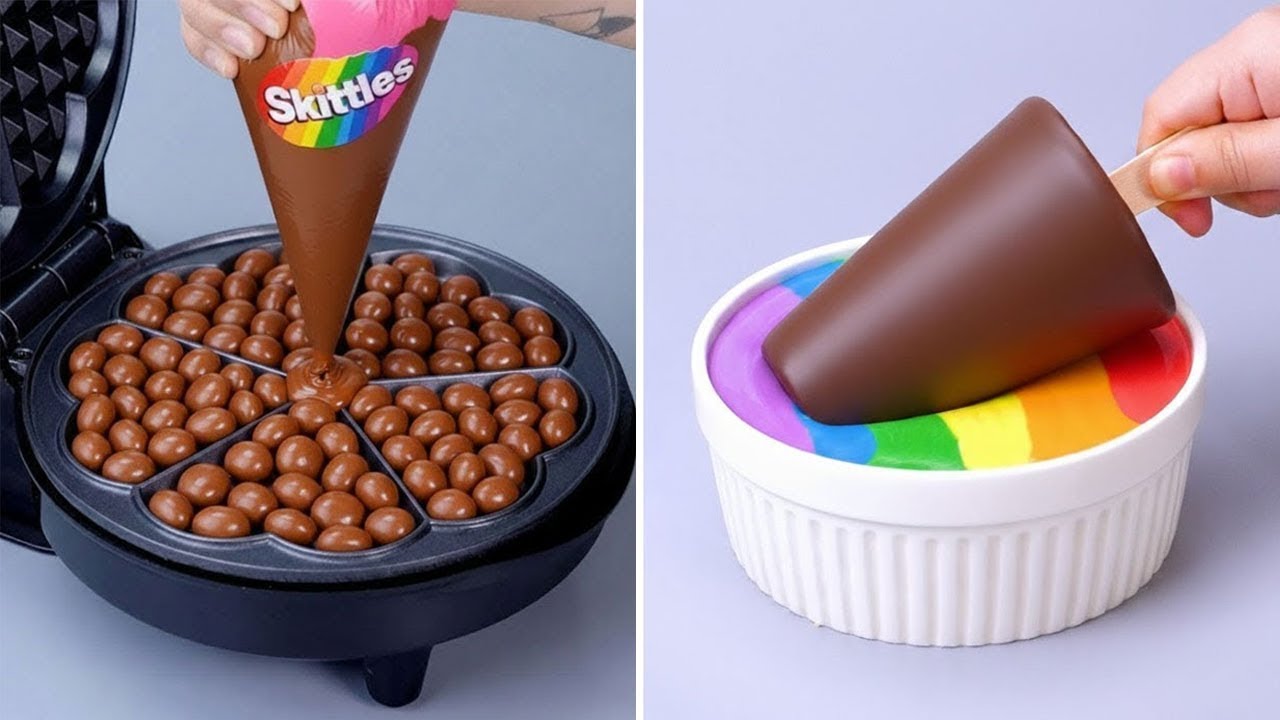 Easy & Quick Chocolate Cake Recipes For Everyone | Top 1000+ Amazing Rainbow Chocolate Cake