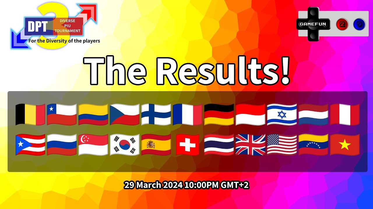 [DPT Diverse PIU Tournament 3] Results