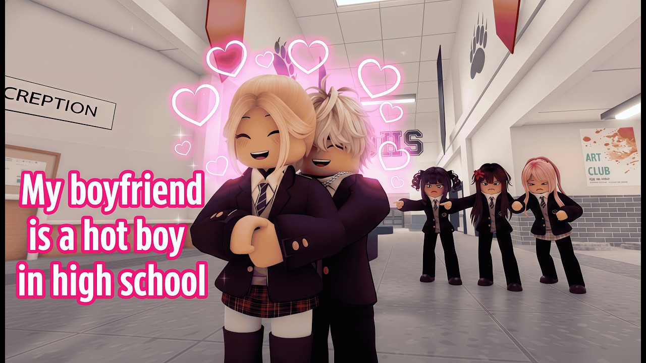 👉 School Love Ep1: My Boyfriend is the School Heartthrob 💖  Roblox berry avenue