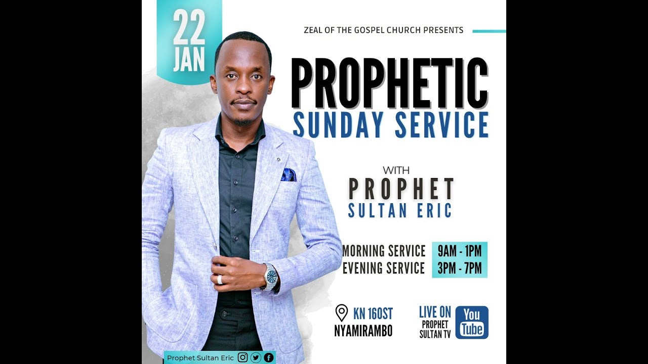 SUNDAY SERVICE WITH PROPHET SULTAN ERIC