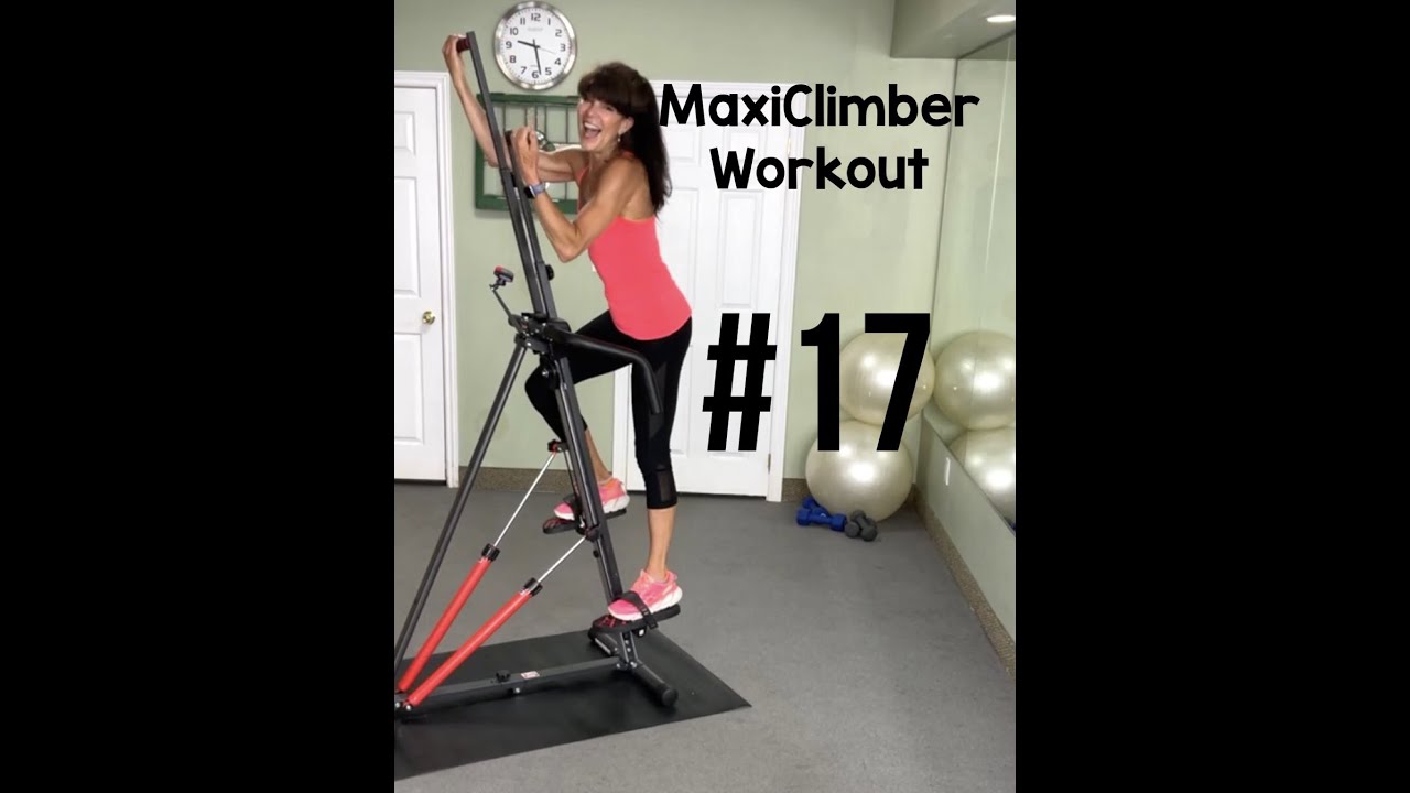 MaxiClimber workout 3x HIIT and lots of lower body