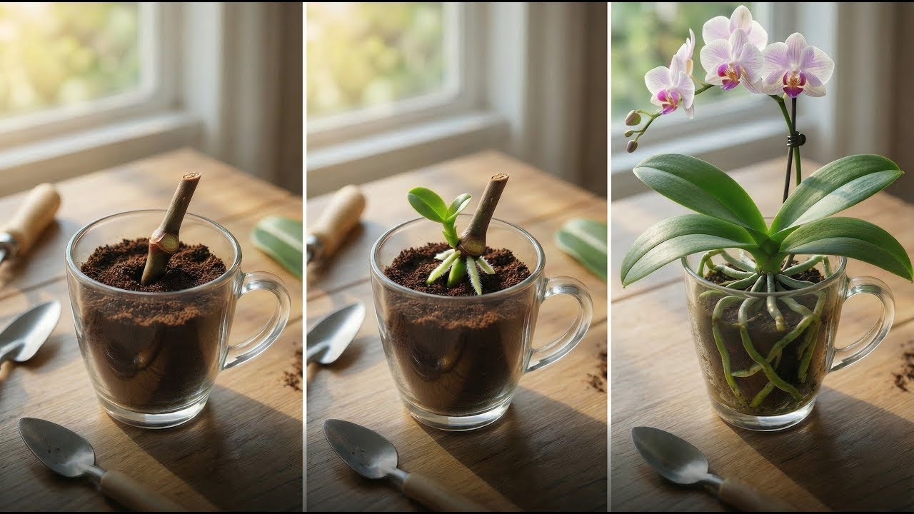 Don't throw away coffee grounds - use them to propagate orchids at home in this way.