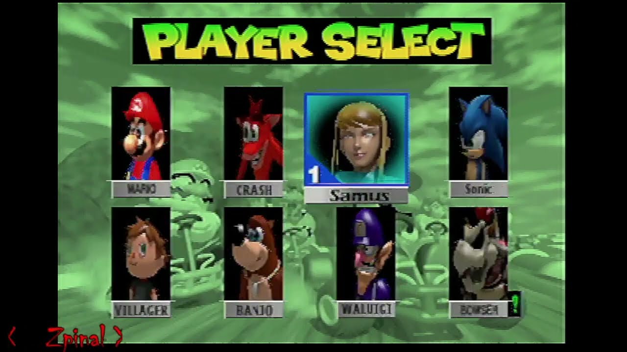 MARIO KART 64 DELUXE - SONIC BANJO AND MORE - GAMEPLAY ON REAL N64