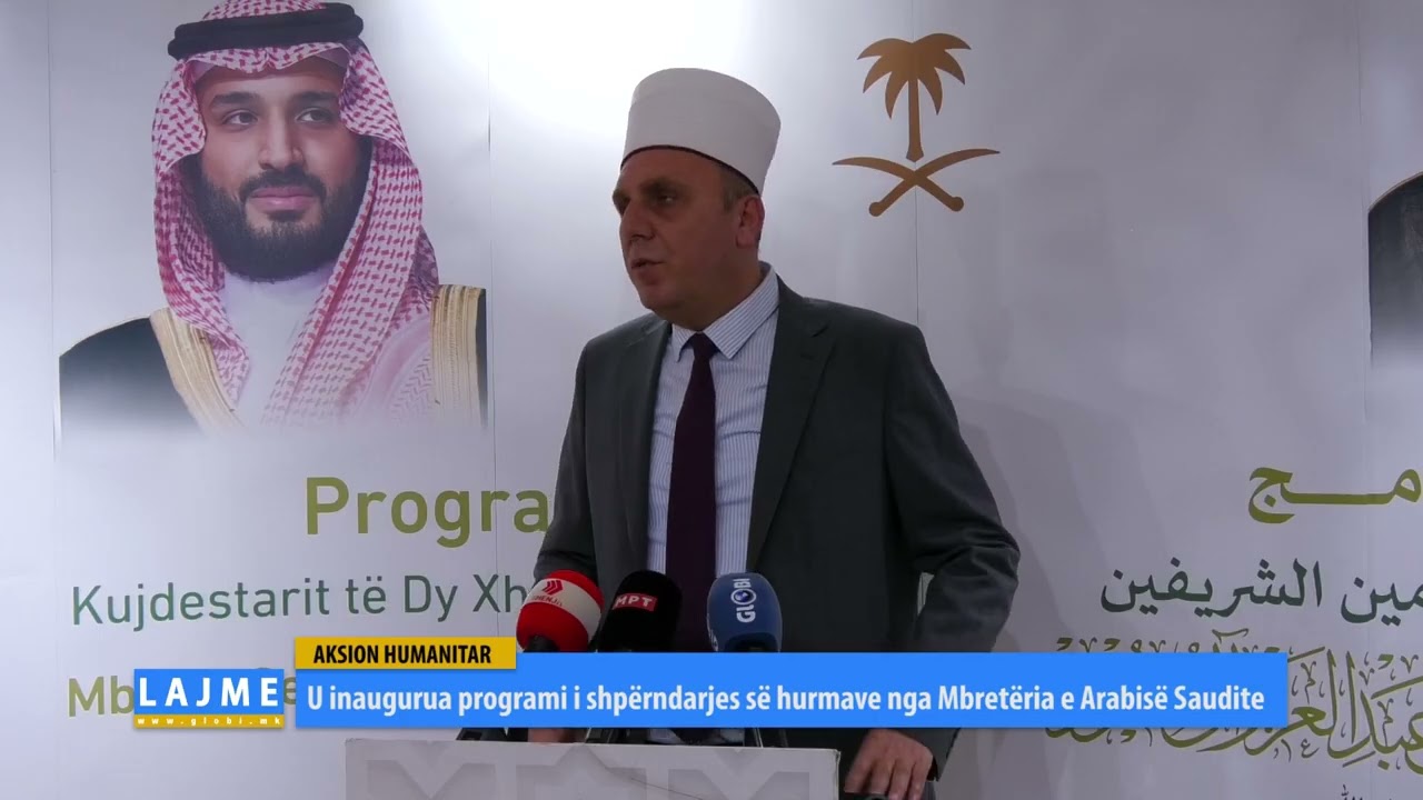 U inaugurua programi i shpërndarjes së hurmave nga Mbretëria e Arabisë Saudite