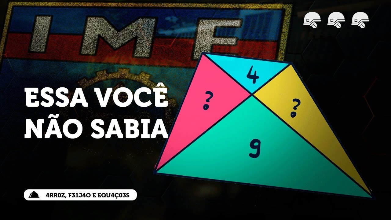 Uma propriedade inusitada no IME (geometria e áreas)