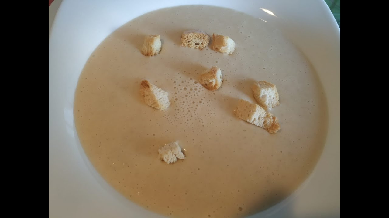CREMA DE CHAMPIÑONES EN MAMBO!!!
