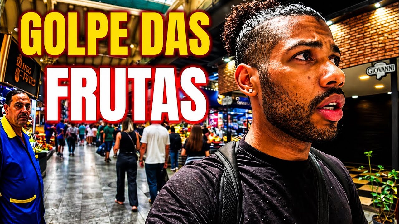 &Eacute; assim que te tratam no maior mercado de S&atilde;o Paulo #sp #mercadocentral #golpedasfrutas 