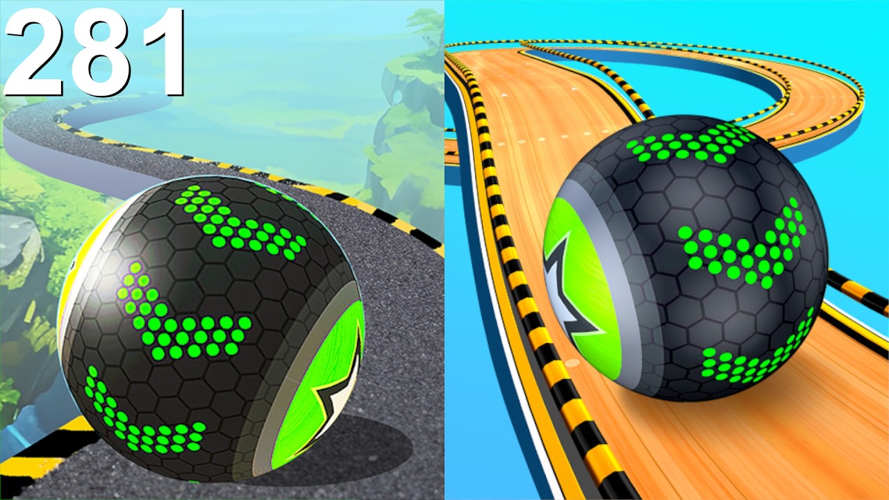 Going Balls Speedrun, Funny Fails Vs Challenge, Portal Run, Race Android, iOS Gameplay 281