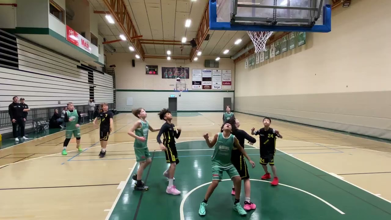 Träningsmatch mot SBBK, 1&2 period