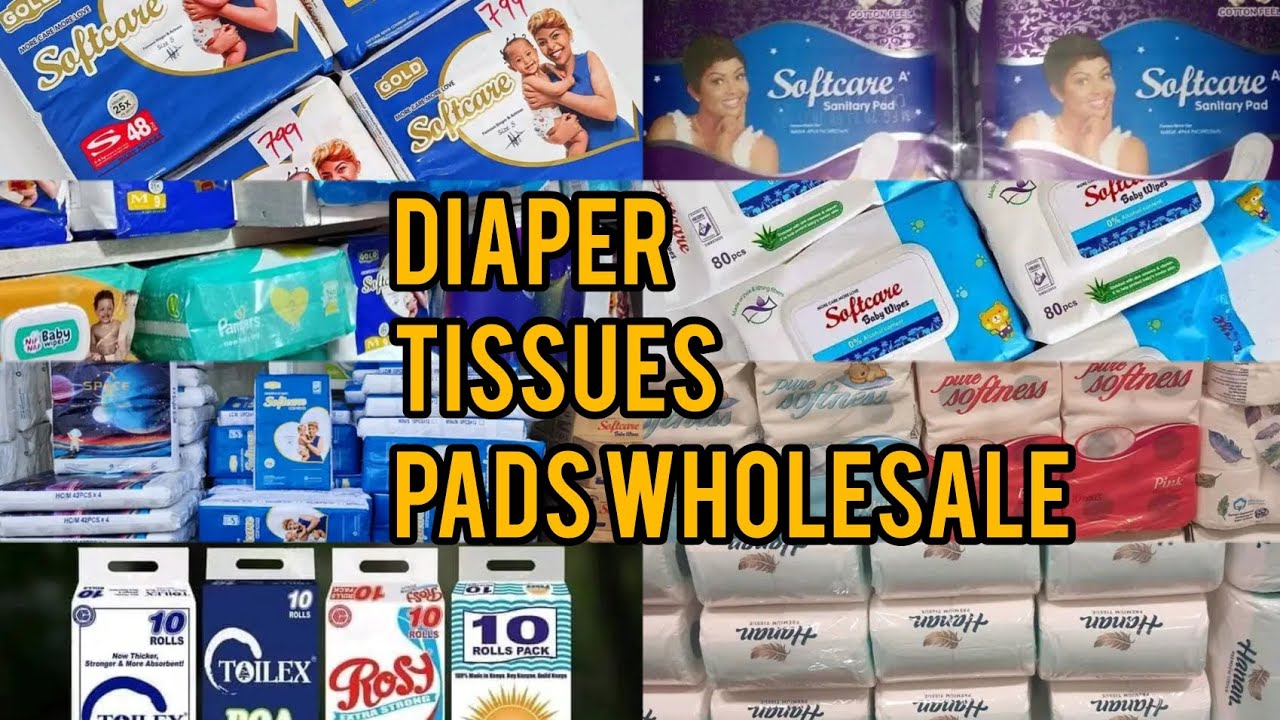 DIAPER, TISSUES,WHOLESALE PRICES IN SAMWEST DISTRIBUTERS//DIAPER BUSINESS//WHERE TO SOURCE DIAPERS.