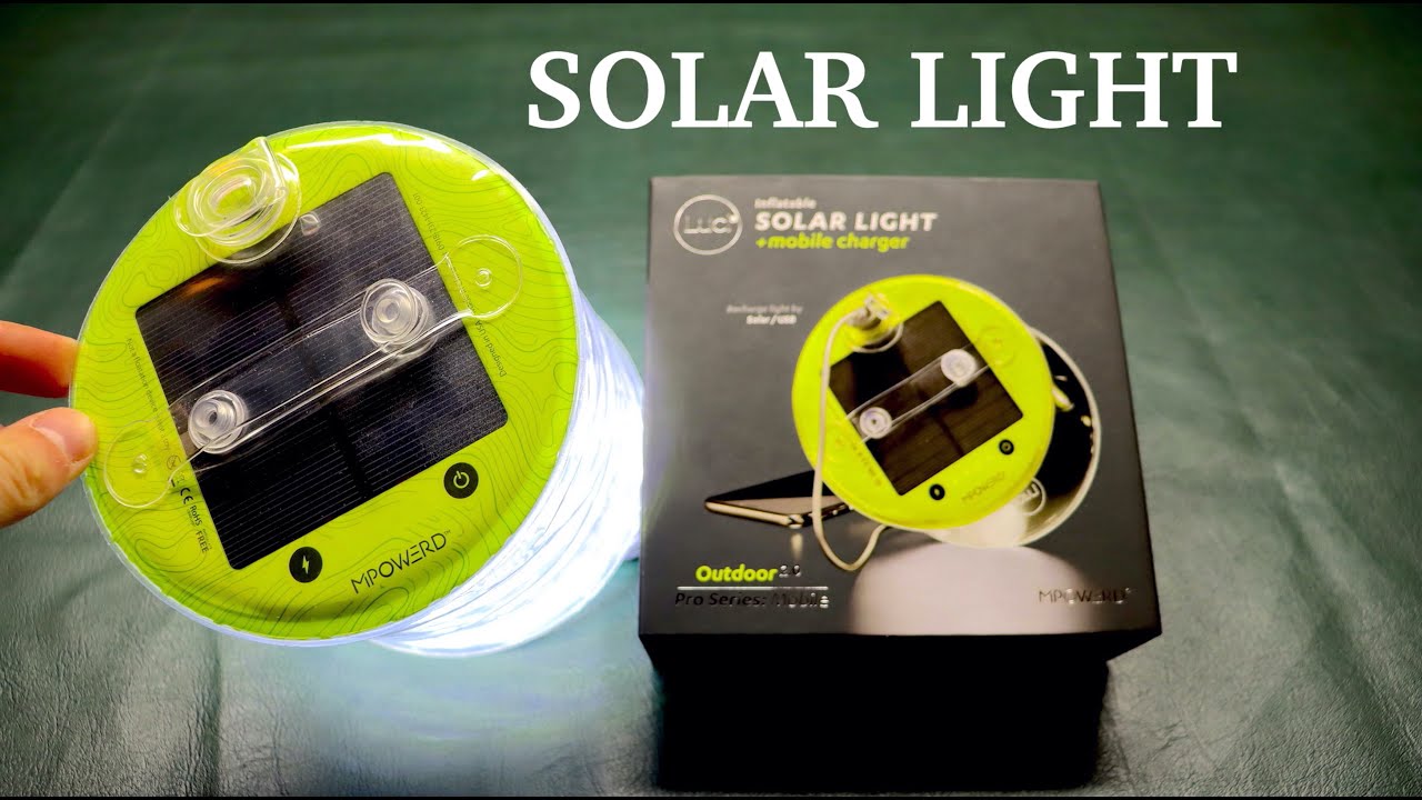 Luci Solar Light Outdoor 2.0 Pro (SOLAR POWERED LANTERN)