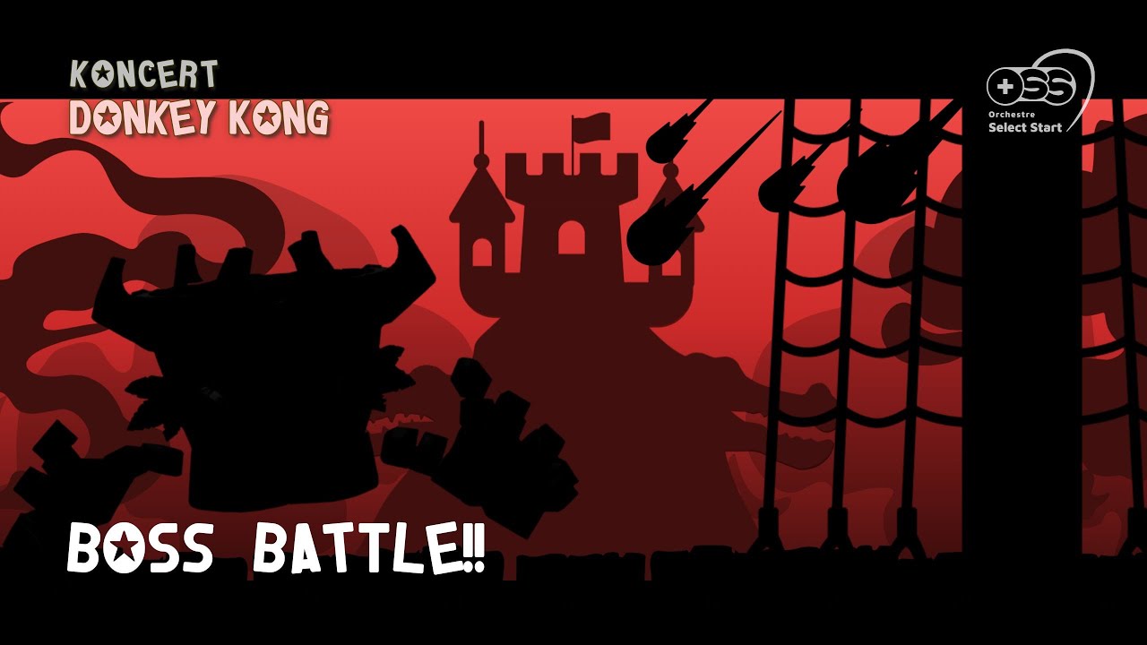 Donkey Kong - Boss! - Live & Gameplay - (OSS) Orchestre Select Start