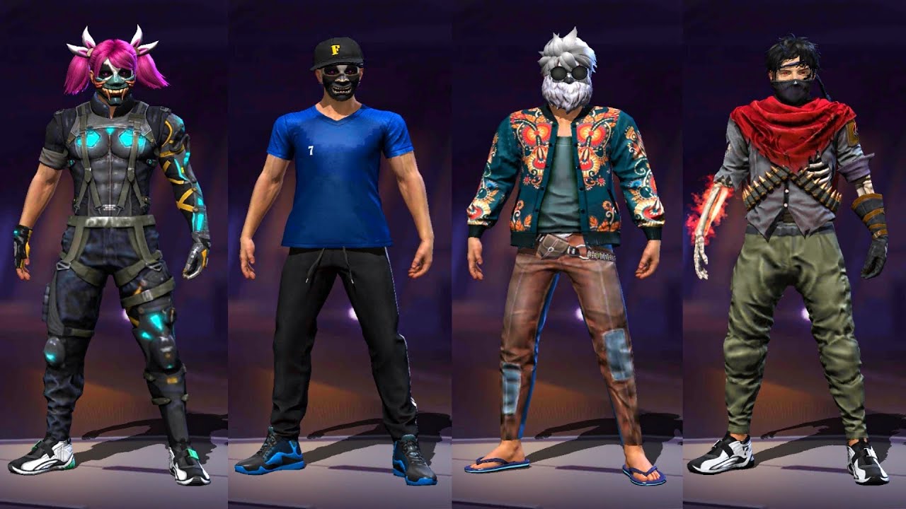 SKINS VIBE INSTAPLAYER &bull; MELHORES COMBINA&Ccedil;&Otilde;ES DE ROUPAS NO FREE FIRE