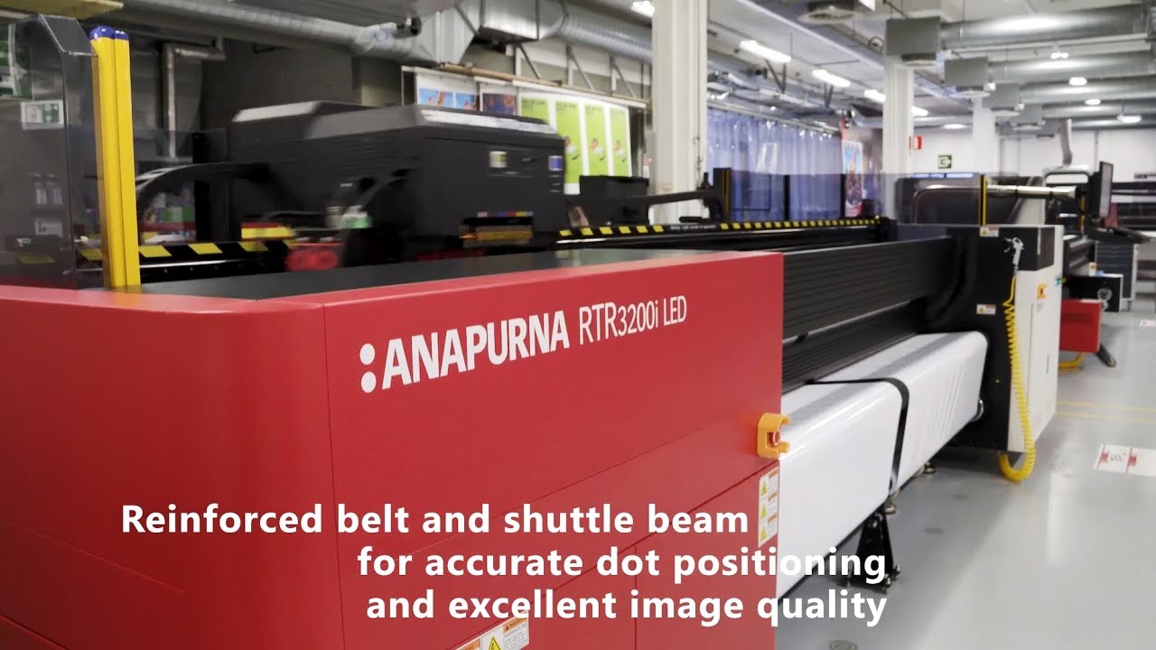 Agfa Anapurna 3200i LED inkjet printer