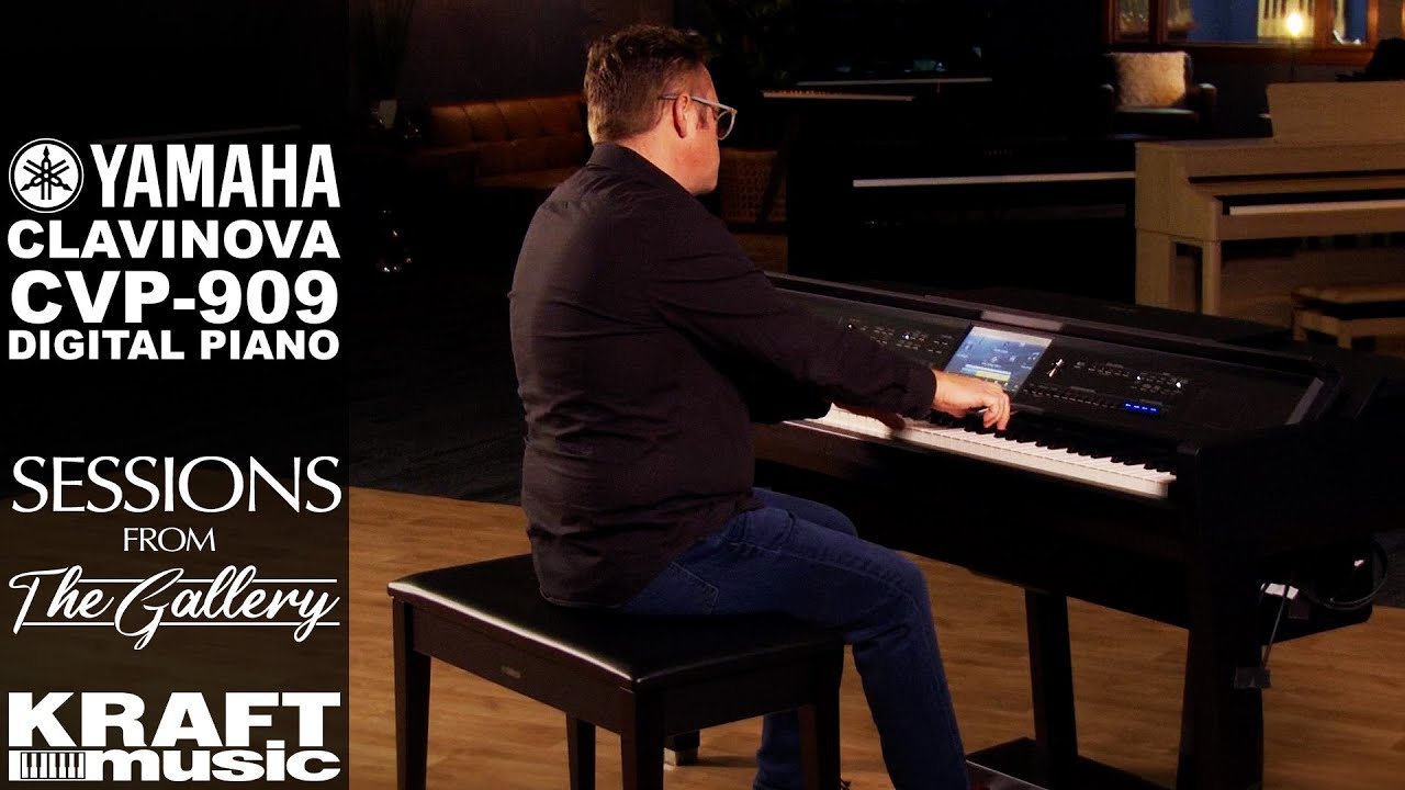 Yamaha Clavinova CVP 909 Digital Piano - Sessions from The Gallery with Scott Currier