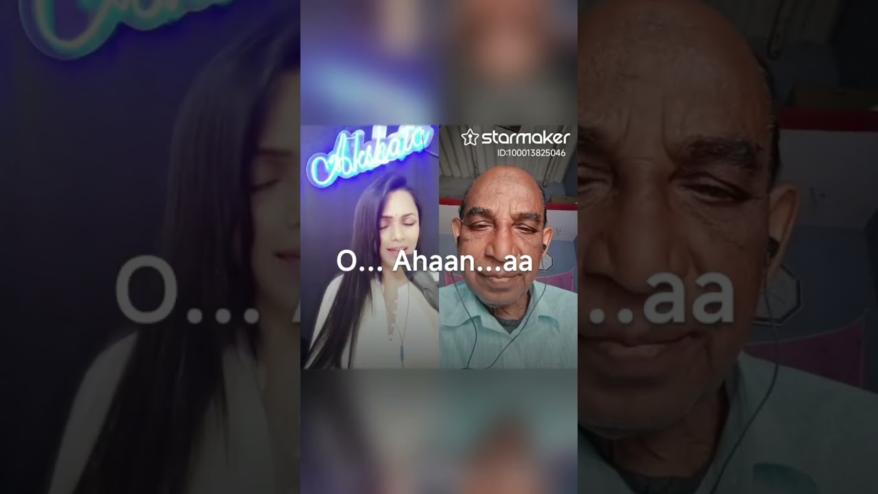 Abhi sans lene ki Afzal and Akshata aks singing