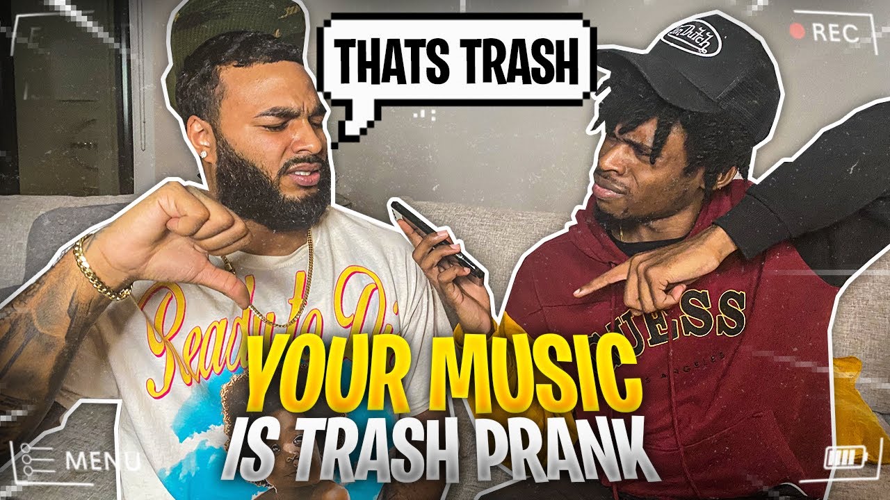 TELLING MODDAGOD THAT HIS MUSIC IS TRASH PRANK 😂😂
