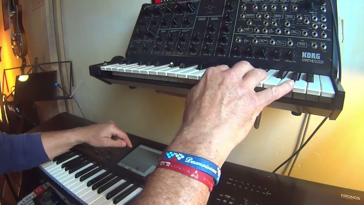 Korg MS20 mk2 vs KRONOS 2 MS20ex : sound comparison.