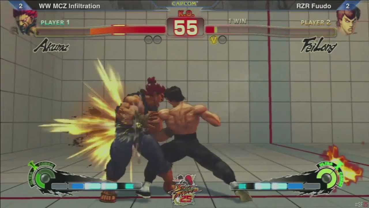 SSF4: WW MCZ Infiltration vs RZR Fuudo - SF25th Losers Finals