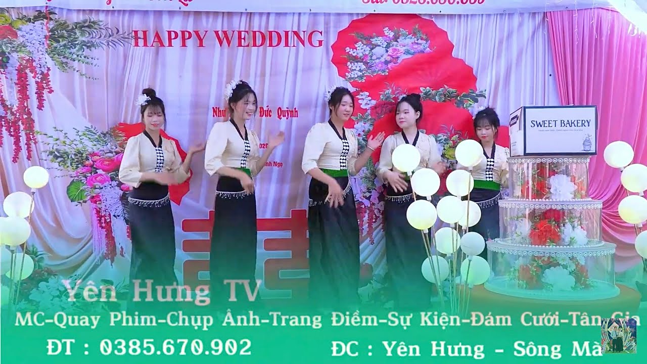 Múa lăm tơi ĐVN gia đình biểu diễn LVQ NHƯ YẾN - ĐỨC QUỲNH bản bang xã chiềng sơ - Sơn La 