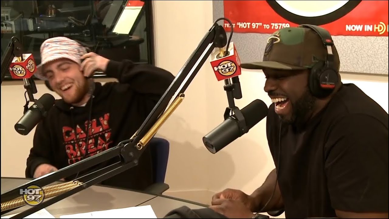 Mac Miller Bars over Mobb Deep’s “Survival of the Fittest” W/ Funk Flex