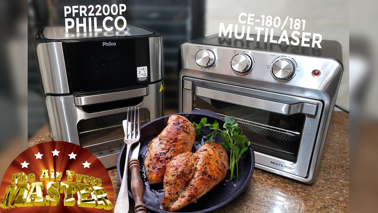 AIR FRYER OVEN PHILCO VS AIR FRYER FORNO MULTILASER | TESTE DE MELHOR FRANGO FRITO