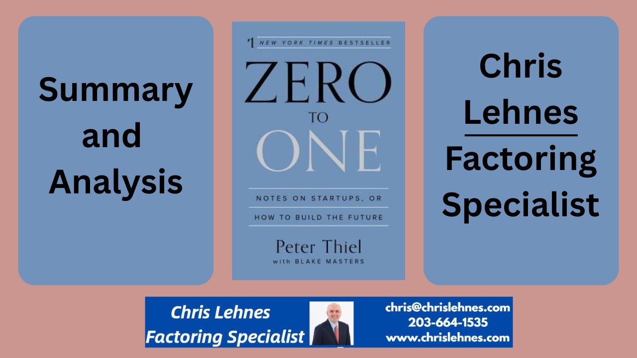 Zero to One by Peter Thiel - Audiobook - Book Summary - #booksummary #peterthiel #zerotoone #booktok