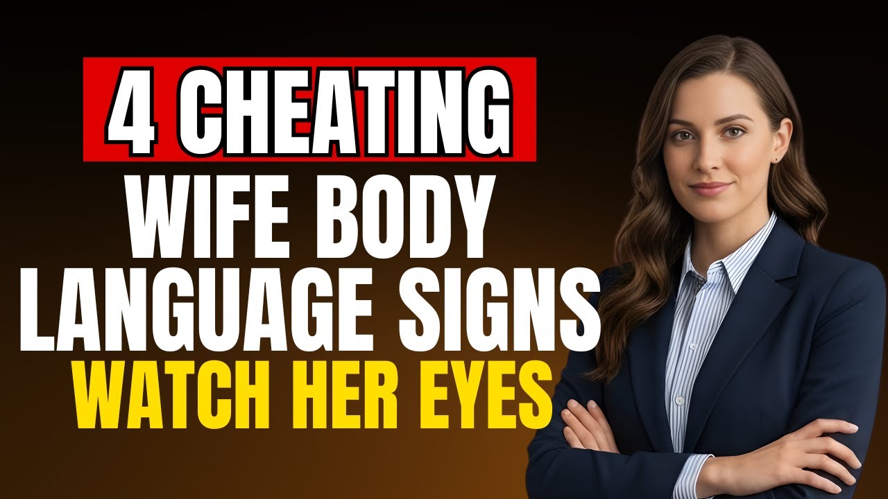 4 Cheating Wife Body Language Signs | Watch Her Eyes