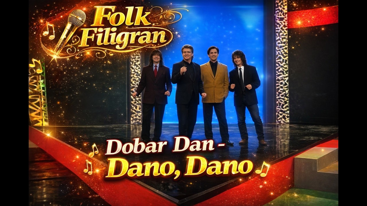[EX-YU VHS] Dobar Dan - Dano, Dano (1991) Folk Filigran