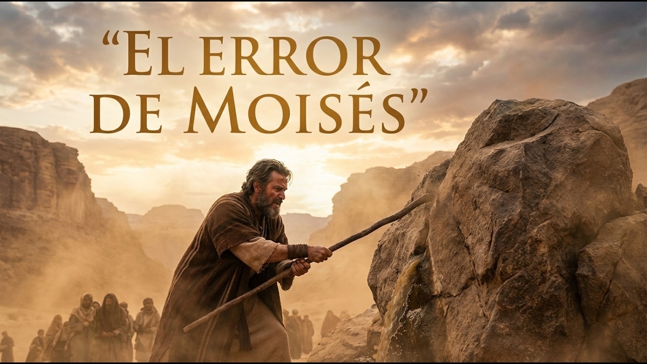 Números 20 Antiguo Testamento | El error de Moisés y sus consecuencias