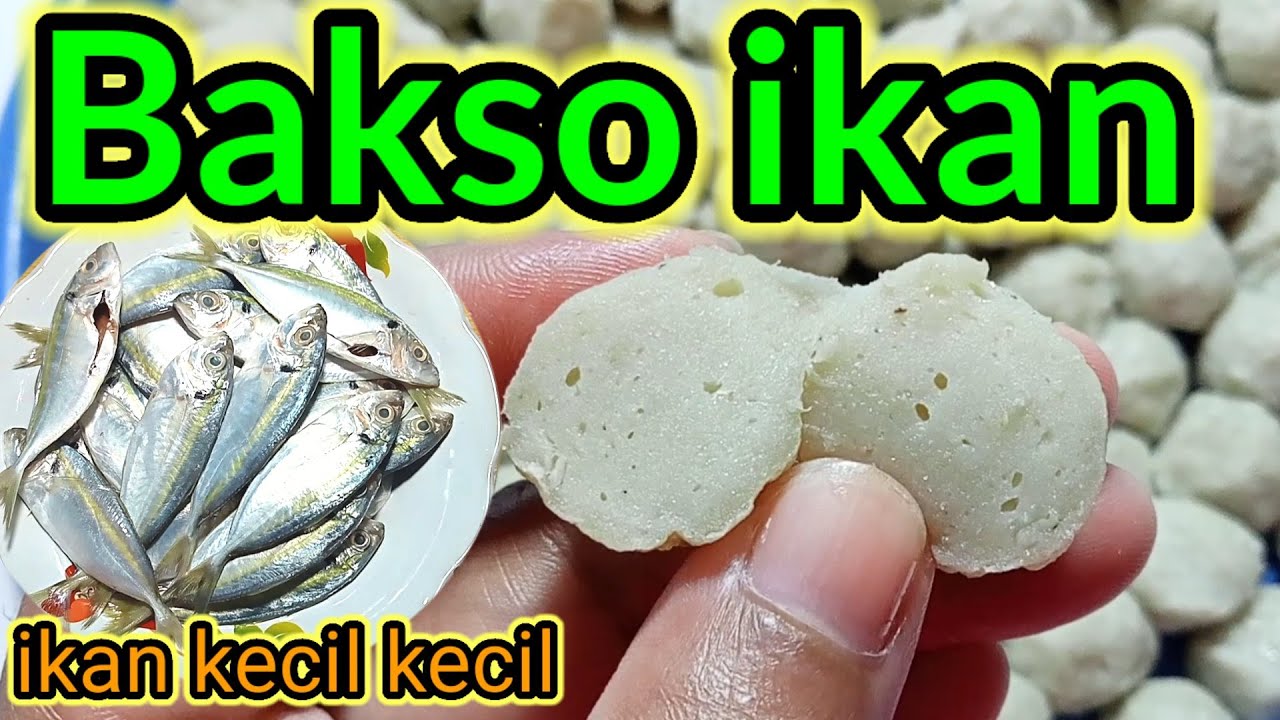 Bakso ikan enak dan ekonomis, Masak cemilan sehat,