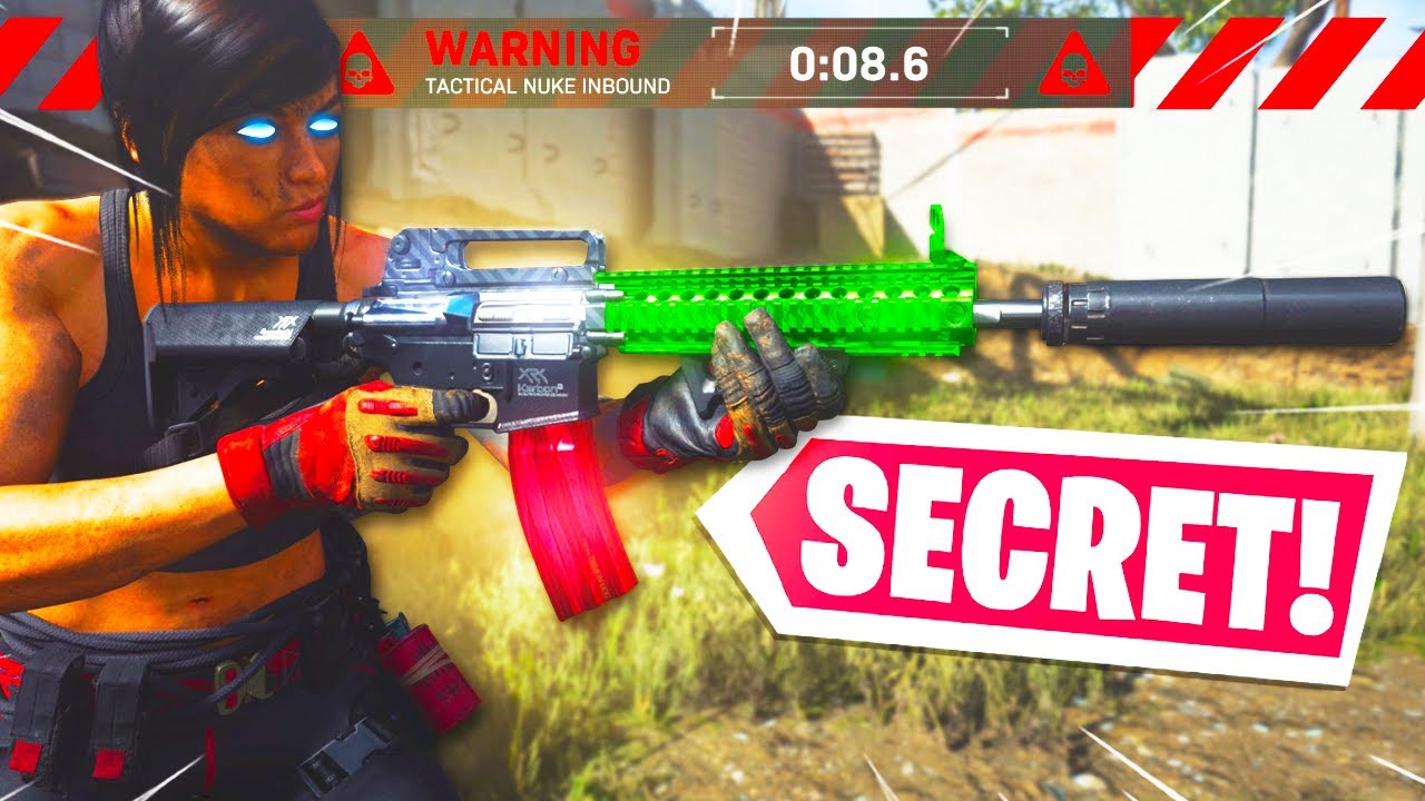 the NEW SECRET M4A1.. IT'S FREE! (BEST M4A1 CLASS SETUP!) - Modern Warfare
