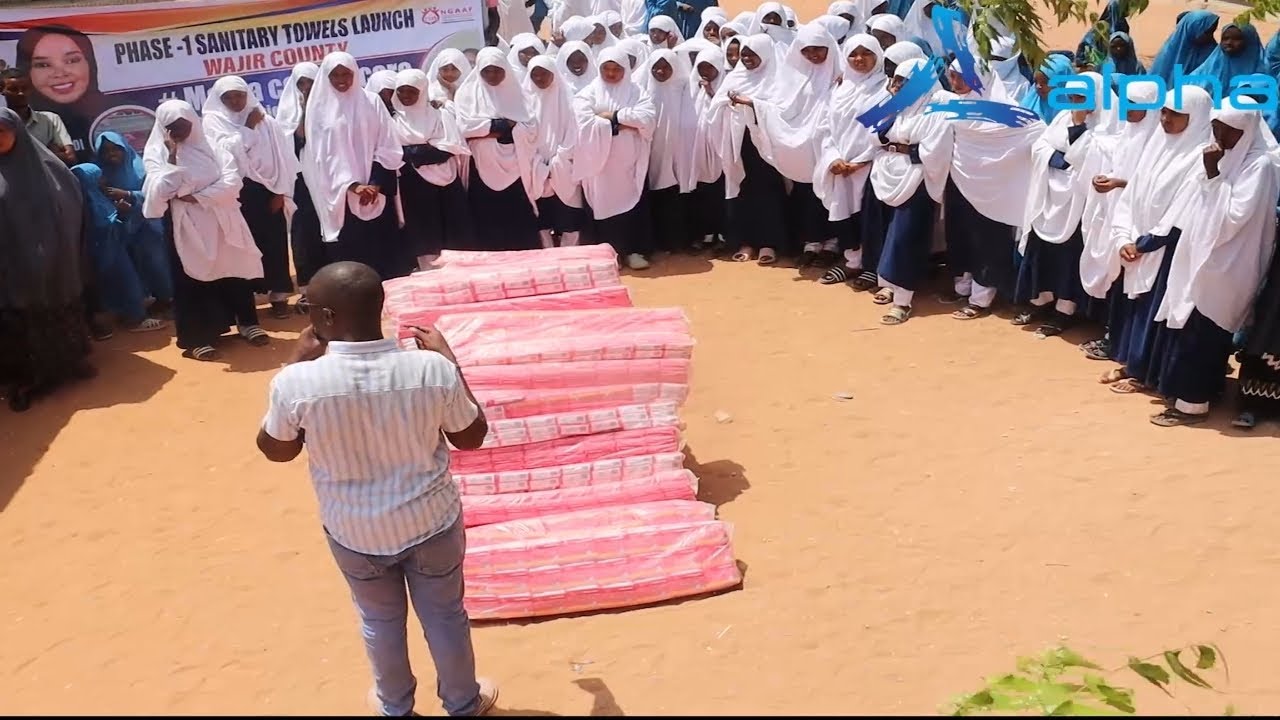 Wajir Women Rep Launches Sanitary Pads Program for Schoolgirls||ALPHA TV NEWS