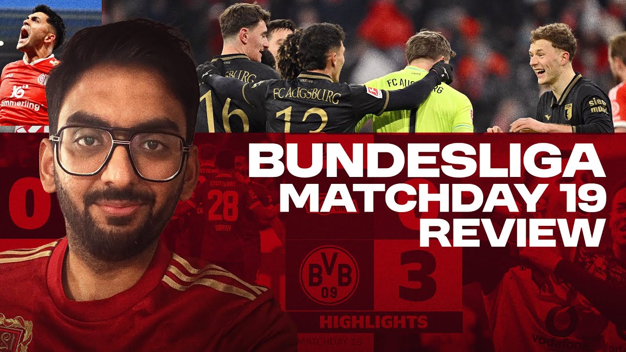 UNBEATEN NO MORE! 🔴 Bayern 1-2 Augsburg: How the Giant Fell | Bundesliga MD19 Review