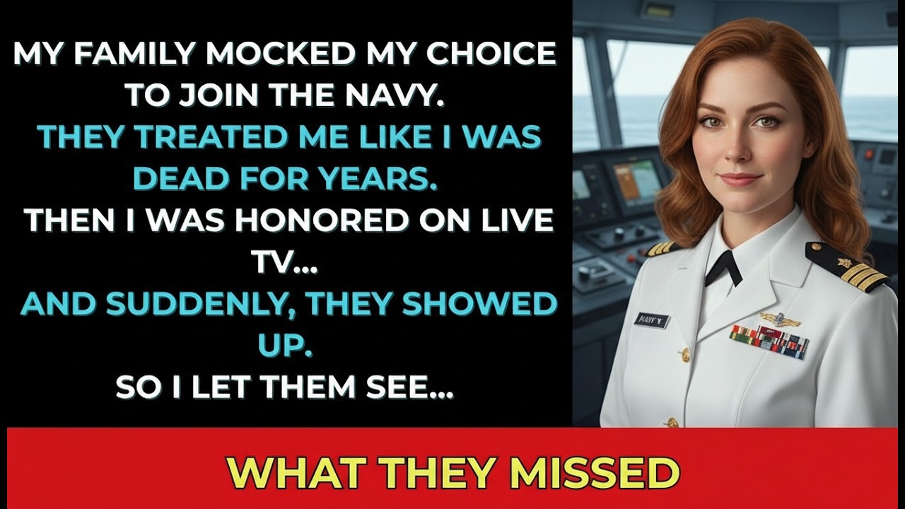 My Family Mocked My Choice to Join the Navy, Treated Me as Dead — Until The Day I was Honored