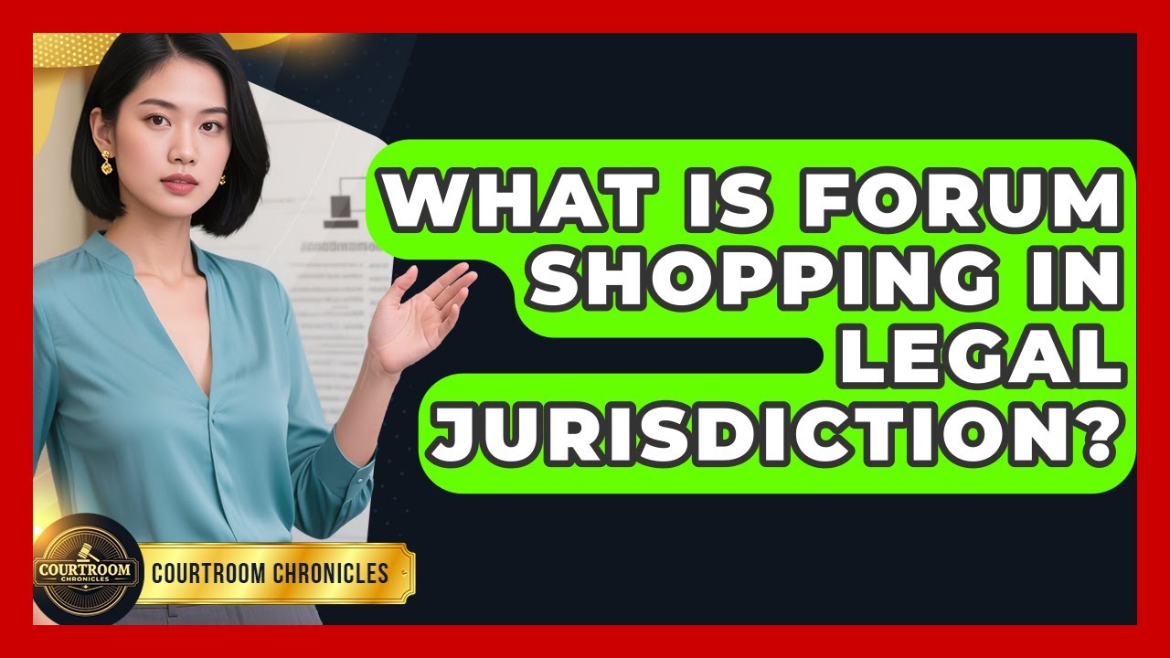 What Is Forum Shopping In Legal Jurisdiction? - Courtroom Chronicles